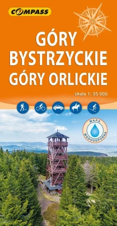 Mapa tur. - Góry Bystrzyckie, Góry Orlickie lam. - praca zbiorowa