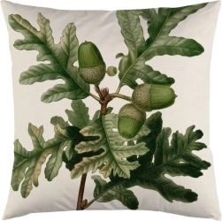 Poszewka na poduszkę 50x50cm - Żołędzie - Skona Ting