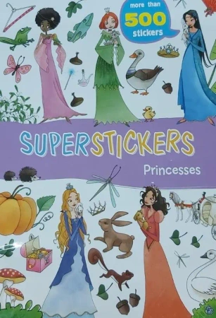 SuperStickers. Princesses - praca zbiorowa