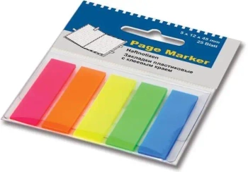 Zakładki indeksujące błyszczące (5x25 fiszek) - Koh-I-Noor