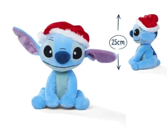 Disney Stitch Mikołaj 25cm - Simba