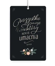 Zawieszka zapachowa - Wszystko mogę - Szaron