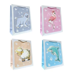 Torebka prezentowa dziecięca L 3D mix - Ju-Piter