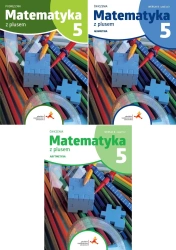 Matematyka z plusem 5 Podręcznik + Ćw. 1-2 WERSJA B Arytmetyka + Geometria - M. Dobrowolska, M. Jucewicz, M. Karpiński, P. Zarzycki