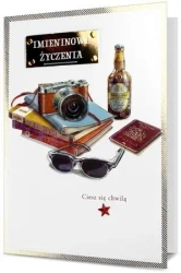 Karnet B6 Imieniny - Pan Dragon