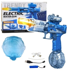 Pistolet elektyrczny na wodę akumulator światła - Leantoys