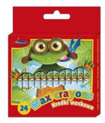 Kredki woskowe 24 kolory - Beniamin