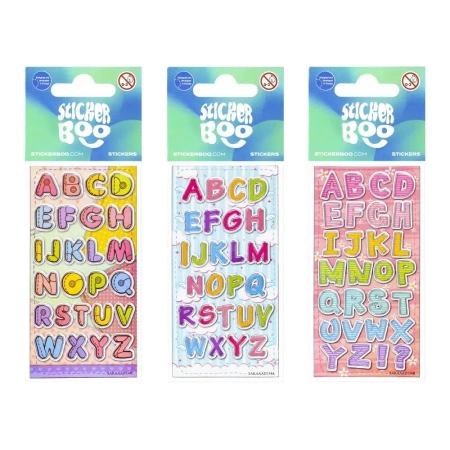 Naklejki Sticker BOO literki2