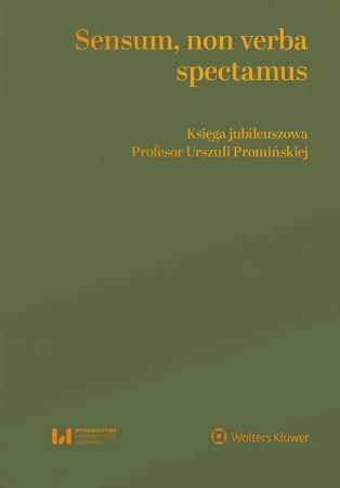 Sensum, non verba spectamus - praca zbiorowa