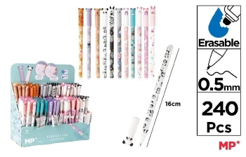 Długopis ścieralny ze skuwką Kapibara.. (240szt) - MP Main Paper