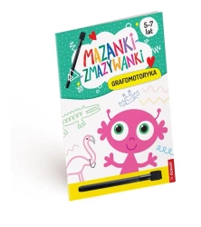 Kolorowa grafomotoryka. Ćwiczenia do zmazywania - Anna Borchard
