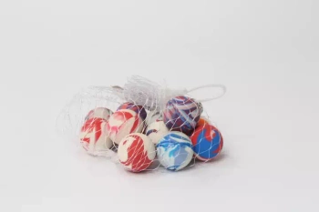 Piłeczki kauczukowe 24mm 12szt/opak LF284 07758