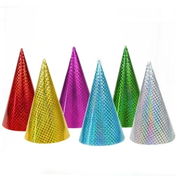 Czapeczka holograficzna 23cm MIX - Arpex