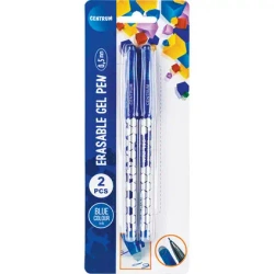 Zestaw 2 długopisów żelowy wymazywalny 0,5 mm blister 80544 Centrum - Panta Plast