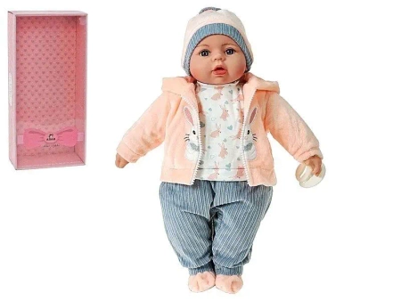 Lalka bobas śpiewa i mówi po polsku 45cm - ADAR