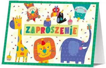 Zaproszenie Urodziny (10szt) - Pan Dragon