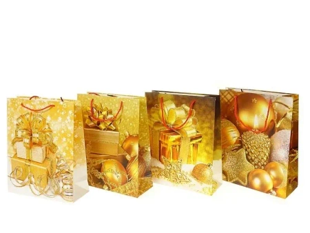 Torebka prezentowa z motywem świątecznym MIX - ADAR