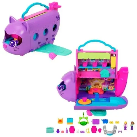 Polly Pocket. Kotolot Koci Samolot - Mattel