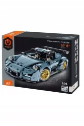 Klocki Model 1:14 Auto błękit 1221el - Immaster-Koco