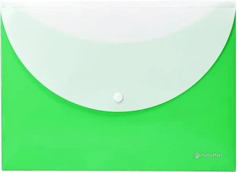 Koperta Focus C335 A4 2 kieszenie zielona - Panta Plast