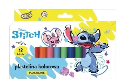 Plastelina 12 kolorów Stitch - Beniamin