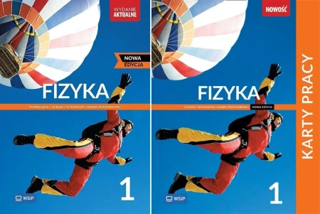 Fizyka 1 Podręcznik + karty pracy zakres podstawowy WSIP
