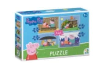 Puzzle Peppa Pig 4 in1 - Dodo