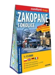 Comfort! map Zakopane i okolice 1:15 000 w.2023 - praca zbiorowa