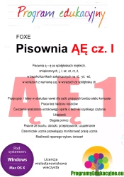 Program edukacyjny. Pisownia ĄĘ. Część 1. Licencja szkolna, wielostanowiskowa wieczysta - praca zbiorowa