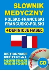 Słownik medyczny polsko-francuski franc-pol + CD - praca zbiorowa