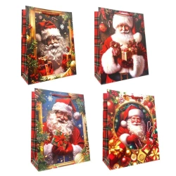 Torebka prezentowa M Boże Narodzenie mix - Ju-Piter