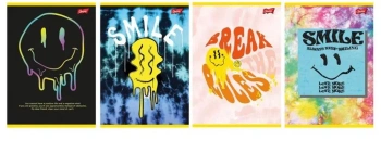 Zeszyt A5/32K krata Keep Smiling (15szt) - UNIPAP