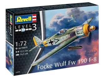 Samolot. Focke Wulf Fw190 F-8 - Revell