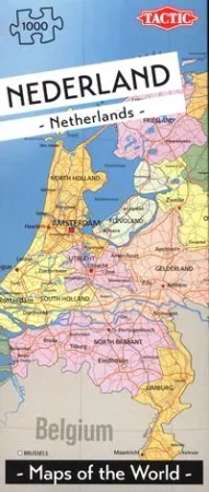 Puzzle Mapa Holandii 1000 - Tactic