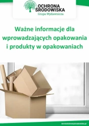 eBook Ważne informacje dla wprowadzających opakowania i produkty w opakowaniach - opracowanie zbiorowe