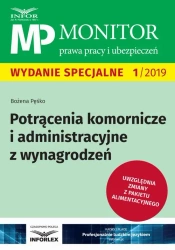 eBook Potrącenia komornicze i administracyjne z wynagrodzeń - Bożena Pęśko