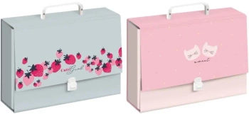 Teczka z rączką C4 5cm Girls mix - INTERDRUK