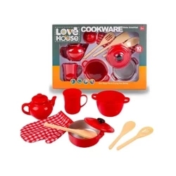 Zestaw naczyń kuchennych 10el - Lena