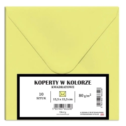 Koperty KW blady żółty 10szt - Henry