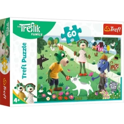 Puzzle 60 Radosny dzień Treflików 17377 - Trefl PAP