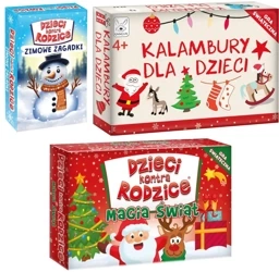 Zimowe zagadki/Kalambury dla Dzieci/Magia Świąt