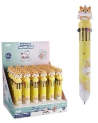 Długopis wielokolorowy Fantasy 10w1 Kotek (30szt) - MP Main Paper