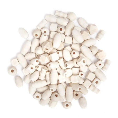 Koraliki drewniane 50g - Dalprint