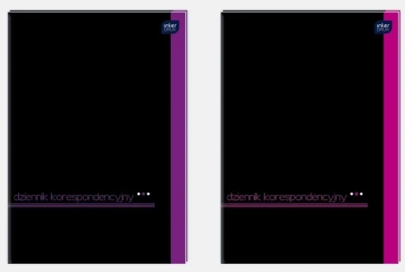 Dziennik korespondencyjny A4/288K 70g - INTERDRUK