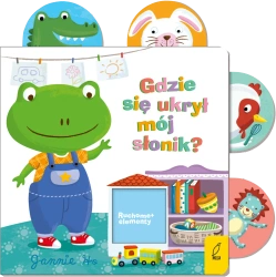 Gdzie się ukrył mój słonik? Ruchome elementy wyd. 2024 - opracowanie zbiorowe