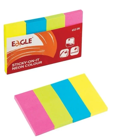 Notes samoprzylepny 20x50 zakładka 652-5N Neon - Tung Yung International Ltd.