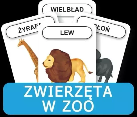 Rozwijamy mowę i myślenie - Zwierzęta w ZOO. - KOMLOGO