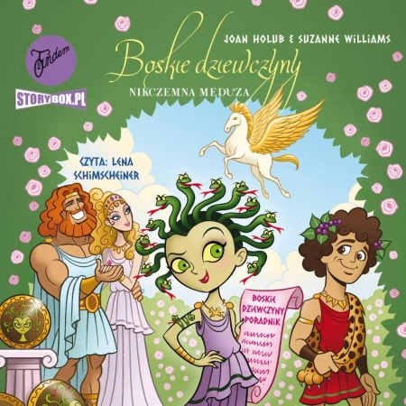 Boskie dziewczyny T.8 Nikczemna Meduza audiobook - Joan Holub, Williams Suzanne