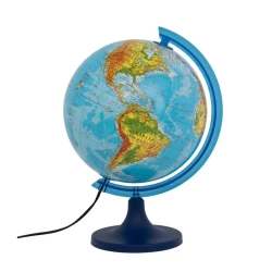 Globus fizyczny podświetlany 25cm w.słowacka