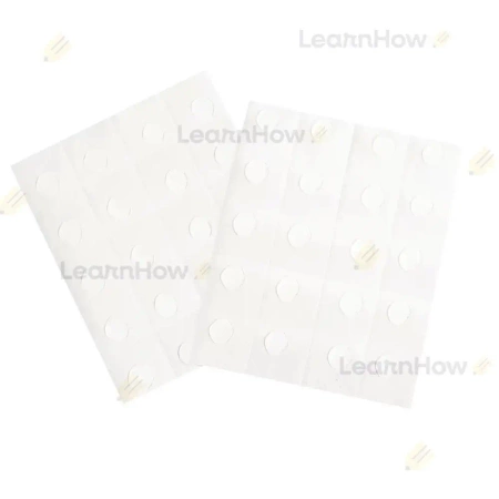Dwustronne kropki klejowe - LearnHow